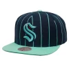 Mitchell & Ness Snapback-Team Pin Snapback Seattle Kraken