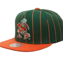 Mitchell & Ness Snapback-Team Pin Snapback University Of Miami