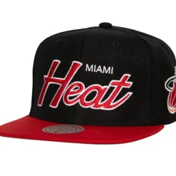 Mitchell & Ness Snapback-Team Script 2.0 Snapback Hwc Miami Heat