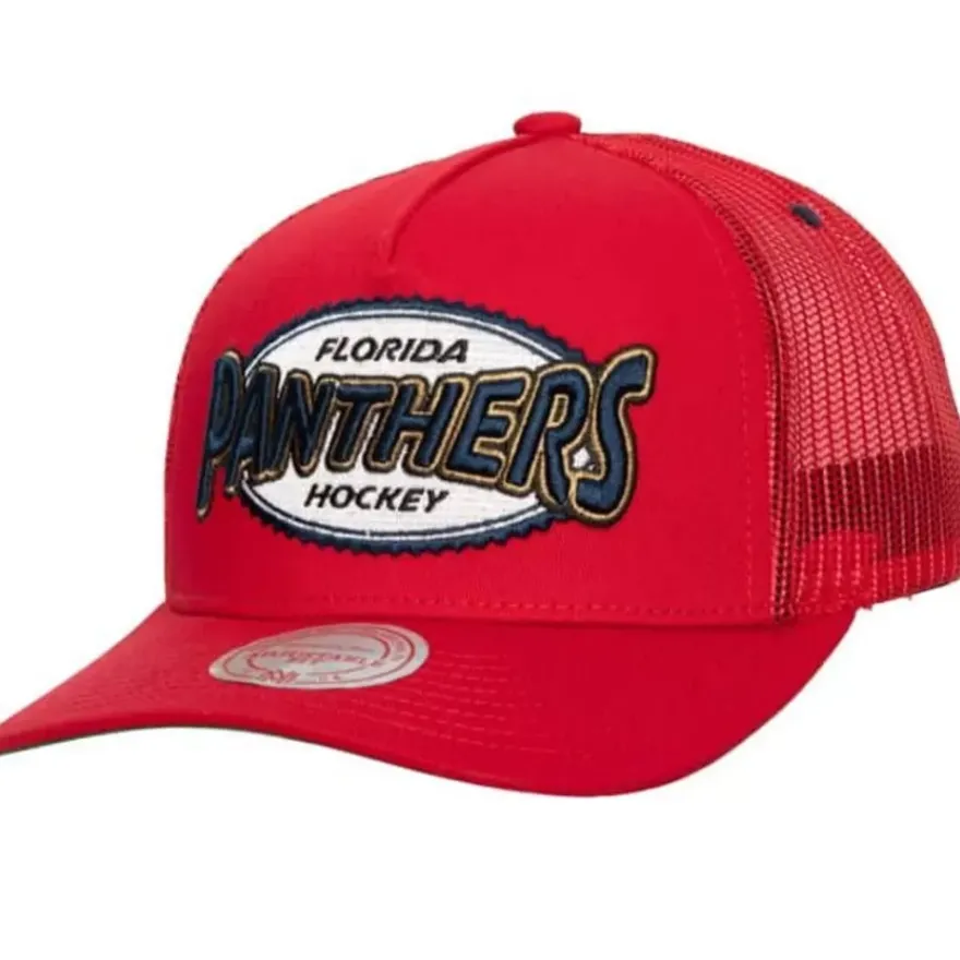Mitchell & Ness Snapback-Team Seal Trucker Snapback Florida Panthers