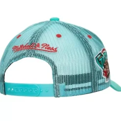 Mitchell & Ness Snapback-Team Seal Trucker Snapback Hwc Vancouver Grizzlies
