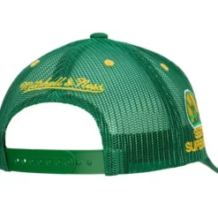 Mitchell & Ness Snapback-Team Seal Trucker Snapback Hwc Seattle Supersonics