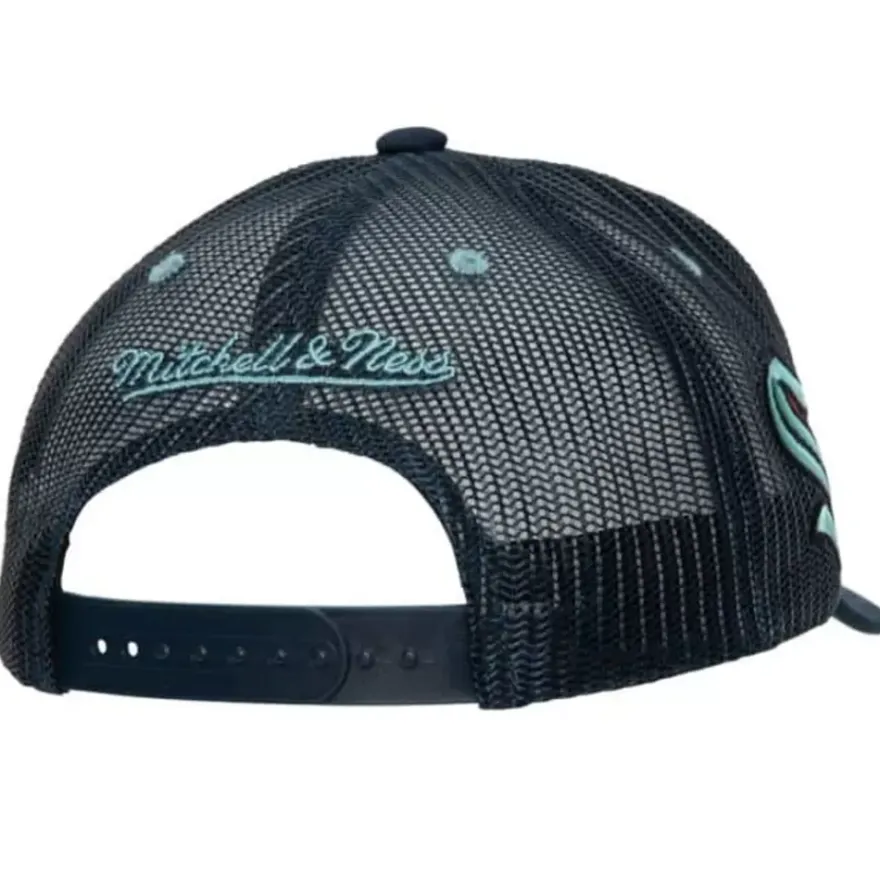 Mitchell & Ness Snapback-Team Seal Trucker Snapback Seattle Kraken