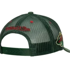 Mitchell & Ness Snapback-Team Seal Trucker Snapback Minnesota Wild