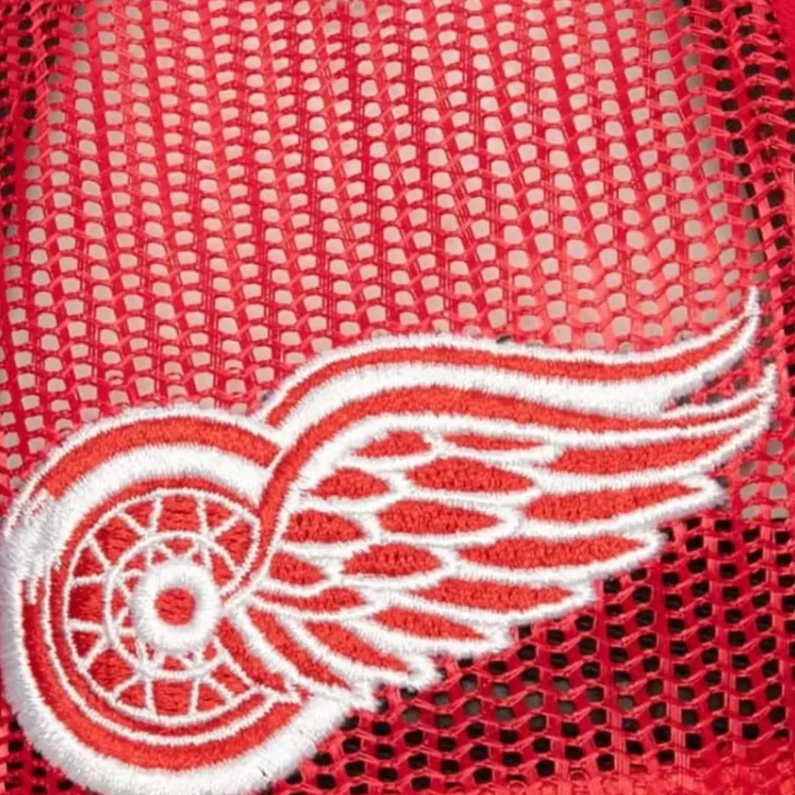 Mitchell & Ness Snapback-Team Seal Trucker Snapback Vintage Detroit Red Wings