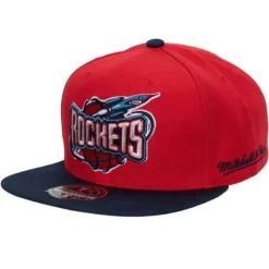 Mitchell & Ness Fitted-Team Side Fitted Hwc Houston Rockets