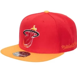 Mitchell & Ness Fitted-Team Side Fitted Hwc Miami Heat