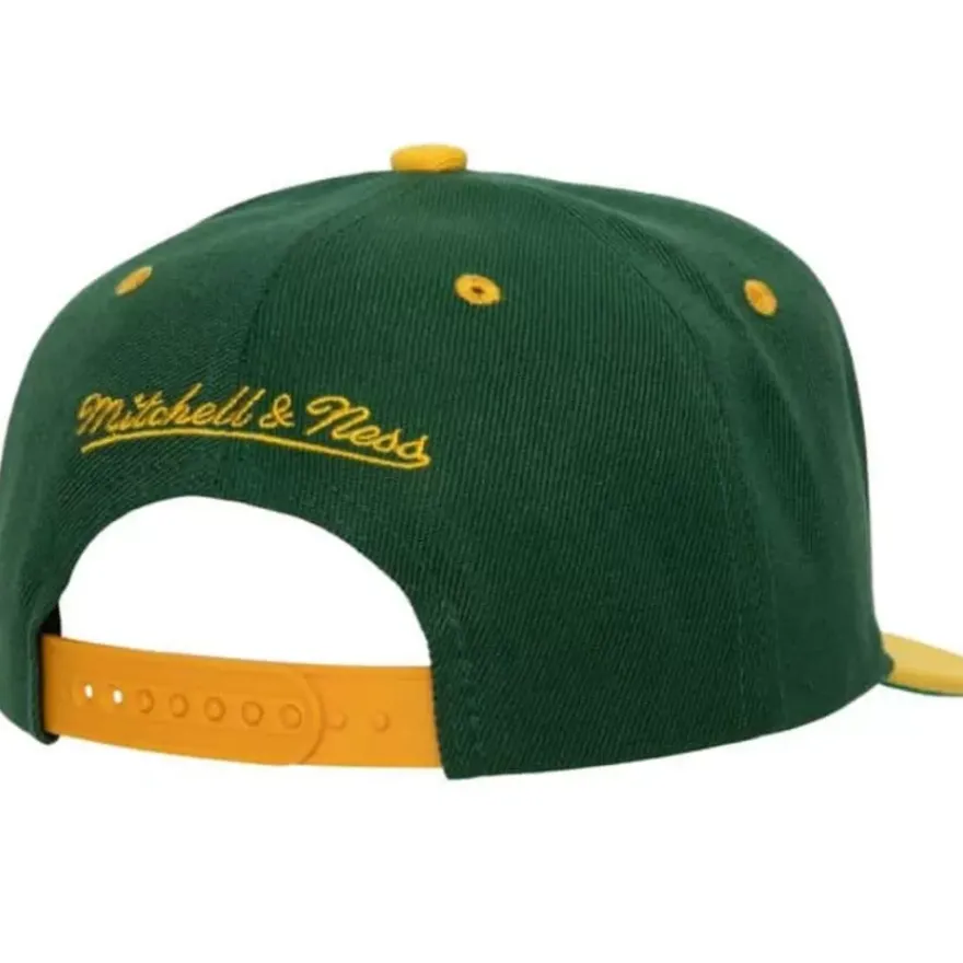 Mitchell & Ness Snapback-Team Tailsweep Snapback Green Bay Packers