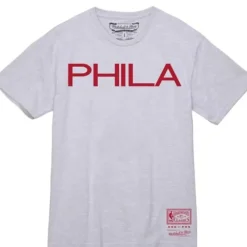 Mitchell & Ness T-Shirts & Tops-Team Wordmark 3 Tee Philadelphia 76Ers