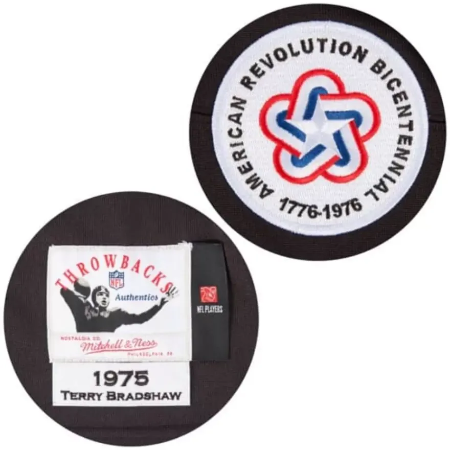 Mitchell & Ness Nfl Authentic-Terry Bradshaw 1975 Authentic Jersey Pittsburgh Steelers