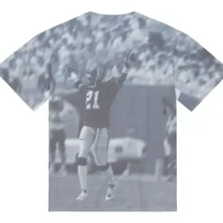 Mitchell & Ness T-Shirts & Tops-4Th And Goal Sublimated S/S Tee Atlanta Falcons Deion Sanders