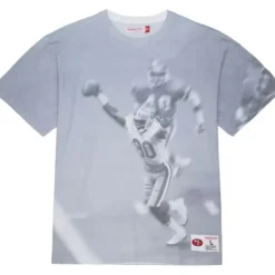 Mitchell & Ness T-Shirts & Tops-4Th And Goal Sublimated S/S Tee San Francisco 49Ers Jerry Rice