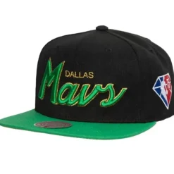 Mitchell & Ness Snapback-75Th Anniversary Gold Snapback Dallas Mavericks