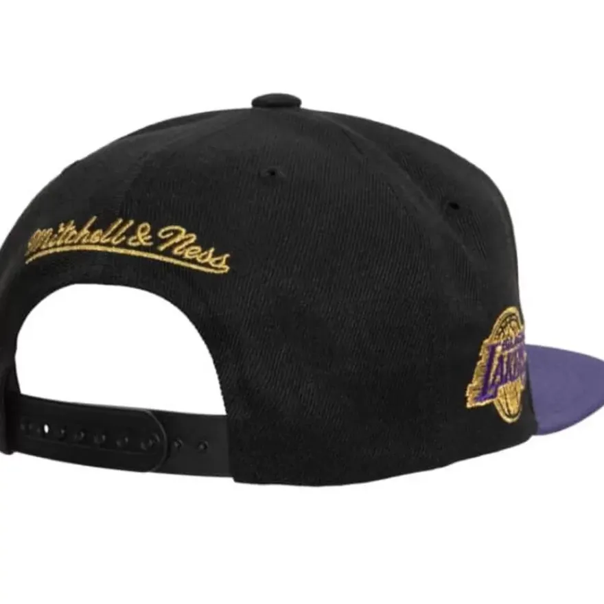 Mitchell & Ness Snapback-75Th Anniversary Gold Snapback Los Angeles Lakers