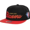 Mitchell & Ness Snapback-75Th Anniversary Gold Snapback Portland Trail Blazers