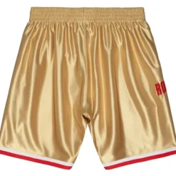 Mitchell & Ness Nba Swingman-75Th Anniversary Gold Swingman Houston Rockets 1993-94 Shorts