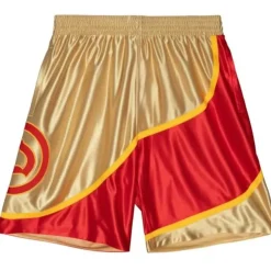 Mitchell & Ness Nba Swingman-75Th Anniversary Gold Swingman Atlanta Hawks 1996-97 Shorts