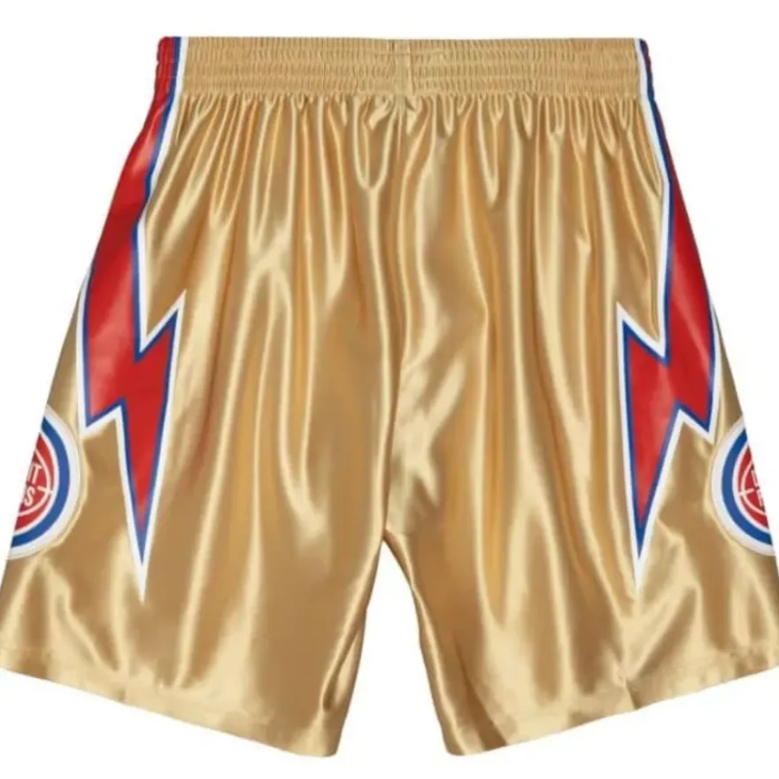 Mitchell & Ness Nba Swingman-75Th Anniversary Gold Swingman Detroit Pistons 1978-79 Shorts