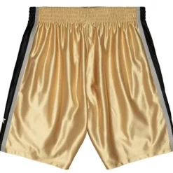 Mitchell & Ness Nba Swingman-75Th Anniversary Gold Swingman San Antonio Spurs 1998-99 Shorts