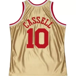Mitchell & Ness Nba Swingman-75Th Anniversary Gold Swingman Sam Cassell Houston Rockets 1993-94 Jersey