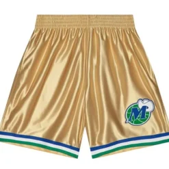 Mitchell & Ness Nba Swingman-75Th Anniversary Gold Swingman Dallas Mavericks 1998-99 Shorts