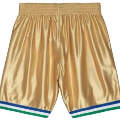 Mitchell & Ness Nba Swingman-75Th Anniversary Gold Swingman Dallas Mavericks 1998-99 Shorts