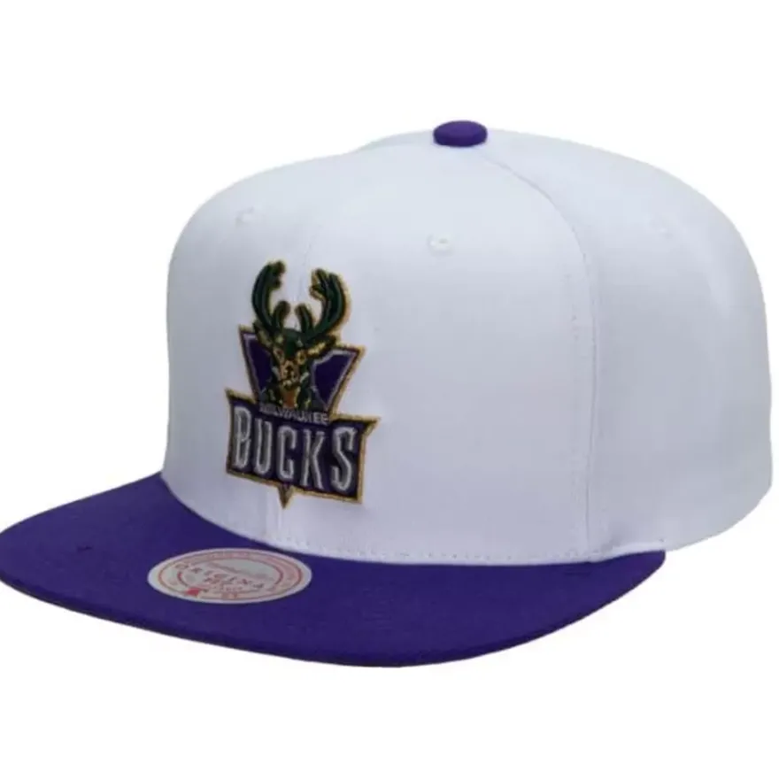 Mitchell & Ness Snapback-50Th Anniversary Snapback Hwc Milwaukee Bucks
