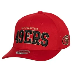 Mitchell & Ness Snapback-The Champ Stretch Snapback San Francisco 49Ers