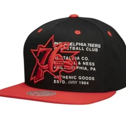 Mitchell & Ness Snapback-The Info Snapback Hwc Philadelphia 76Ers