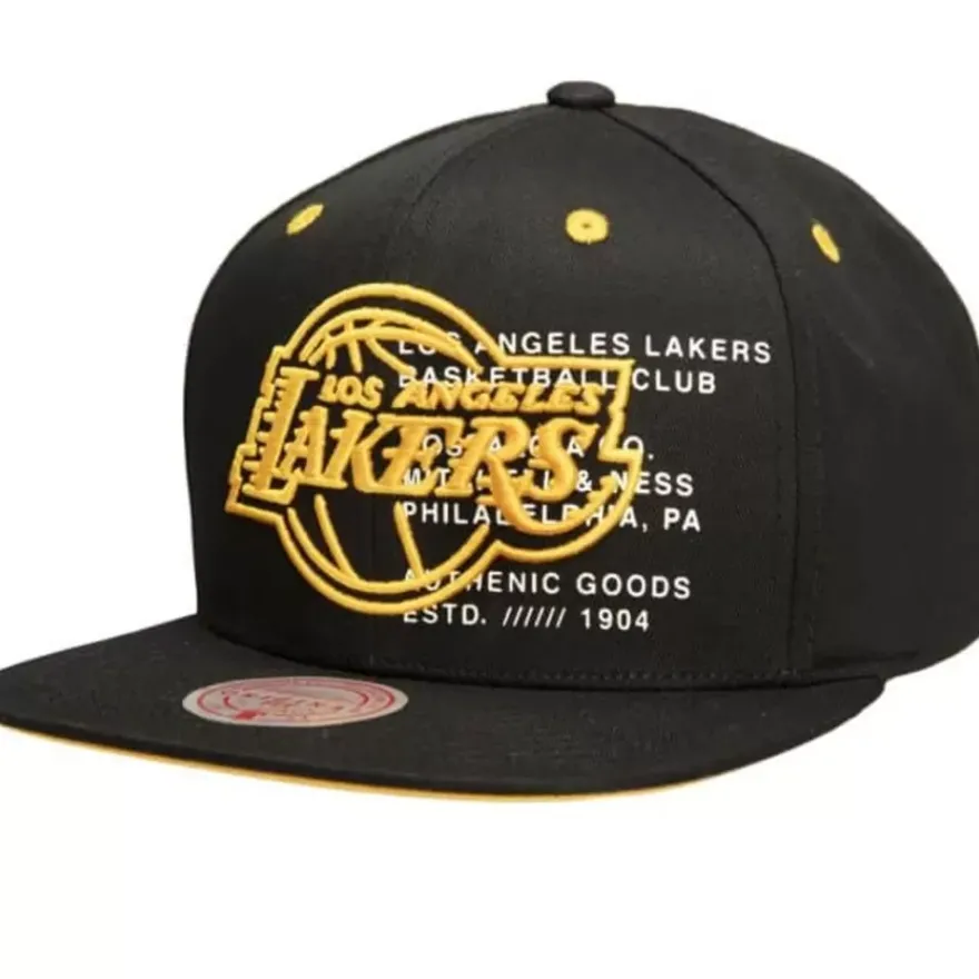 Mitchell & Ness Snapback-The Info Snapback Los Angeles Lakers