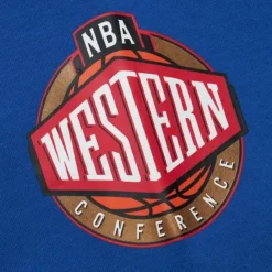 Mitchell & Ness Hoodies & Sweatshirts-There And Back Fleece Crew Golden State Warriors