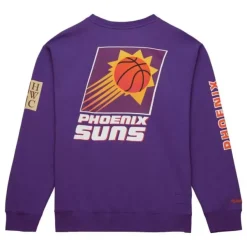 Mitchell & Ness Hoodies & Sweatshirts-There And Back Fleece Crew Phoenix Suns