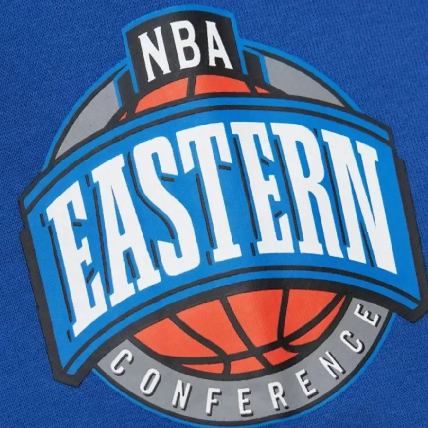 Mitchell & Ness Hoodies & Sweatshirts-There And Back Fleece Crew New York Knicks