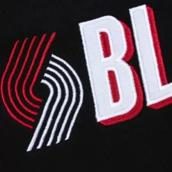 Mitchell & Ness Hoodies & Sweatshirts-There And Back Fleece Crew Portland Trail Blazers