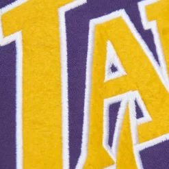 Mitchell & Ness Hoodies & Sweatshirts-There And Back Fleece Crew Los Angeles Lakers