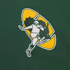 Mitchell & Ness Hoodies & Sweatshirts-There And Back Fleece Crew Green Bay Packers