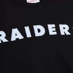 Mitchell & Ness Hoodies & Sweatshirts-There And Back Fleece Crew Oakland Raiders