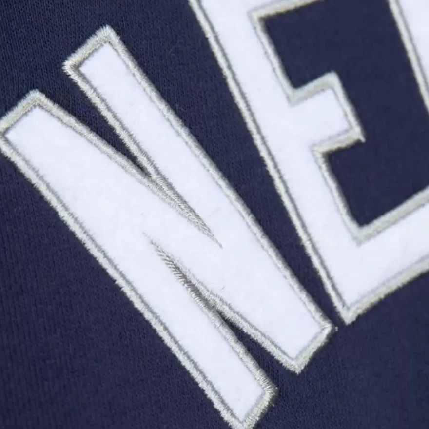 Mitchell & Ness Hoodies & Sweatshirts-There And Back Fleece Crew Current Logo New York Yankees