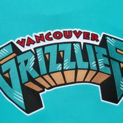 Mitchell & Ness Hoodies & Sweatshirts-There And Back Fleece Crew Vancouver Grizzlies