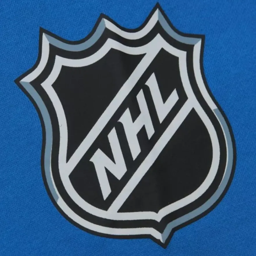 Mitchell & Ness Hoodies & Sweatshirts-There And Back Fleece Crew Current Logo New York Rangers