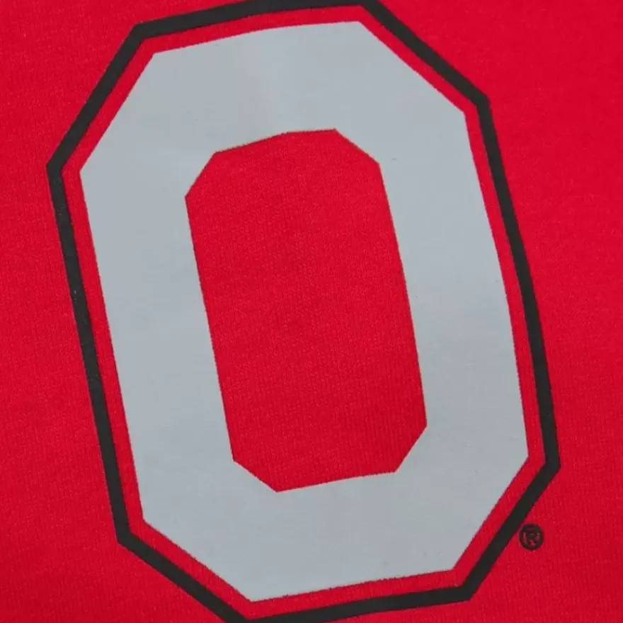 Mitchell & Ness Hoodies & Sweatshirts-There And Back Fleece Crew Ohio State
