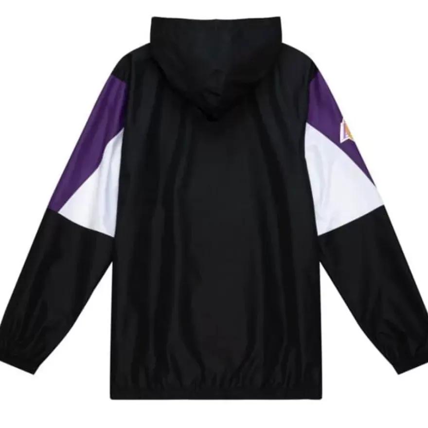 Mitchell & Ness Jackets & Outerwear-Throw It Back Full Zip Windbreaker Los Angeles Lakers