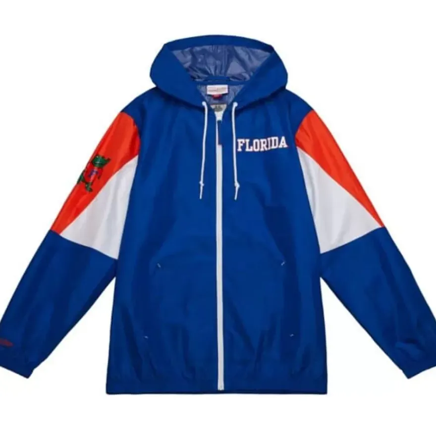 Mitchell & Ness Jackets & Outerwear-Throw It Back Full Zip Windbreaker University Of Florida