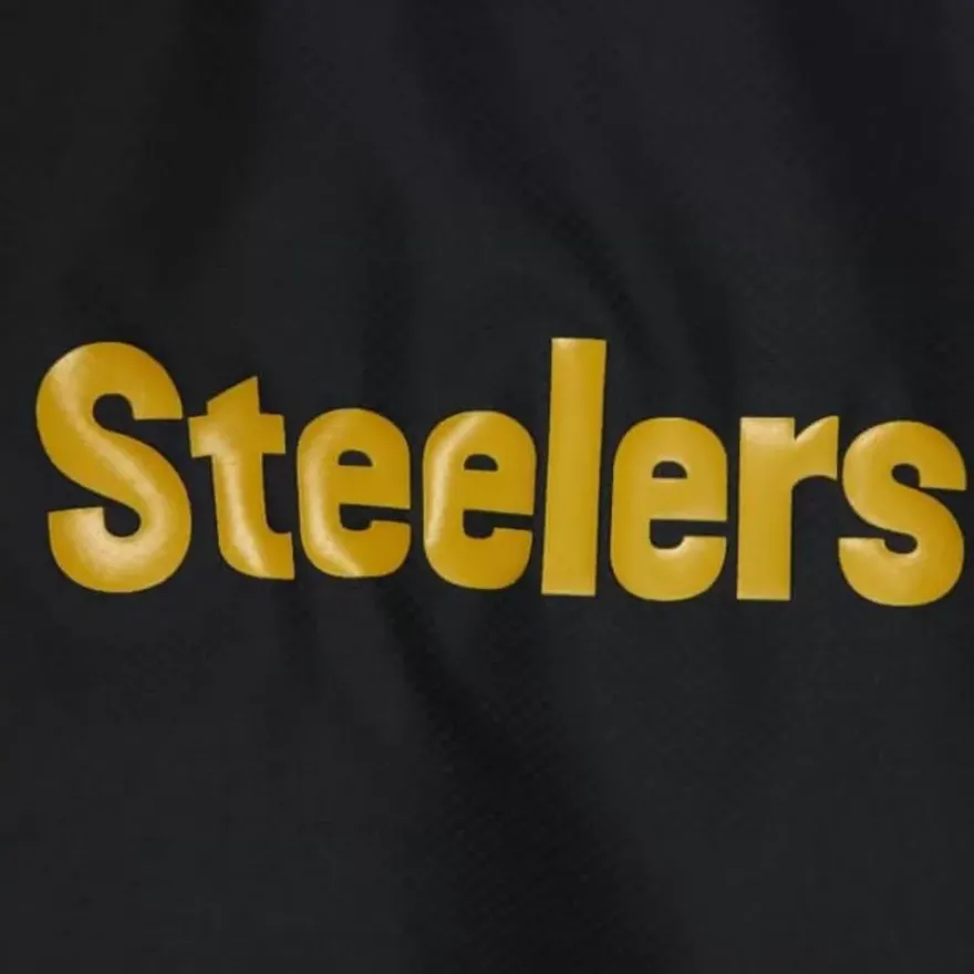 Mitchell & Ness Jackets & Outerwear-Throw It Back Full Zip Windbreaker Pittsburgh Steelers