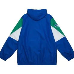 Mitchell & Ness Jackets & Outerwear-Throw It Back Full Zip Windbreaker Seattle Seahawks