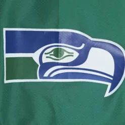Mitchell & Ness Jackets & Outerwear-Throw It Back Full Zip Windbreaker Seattle Seahawks