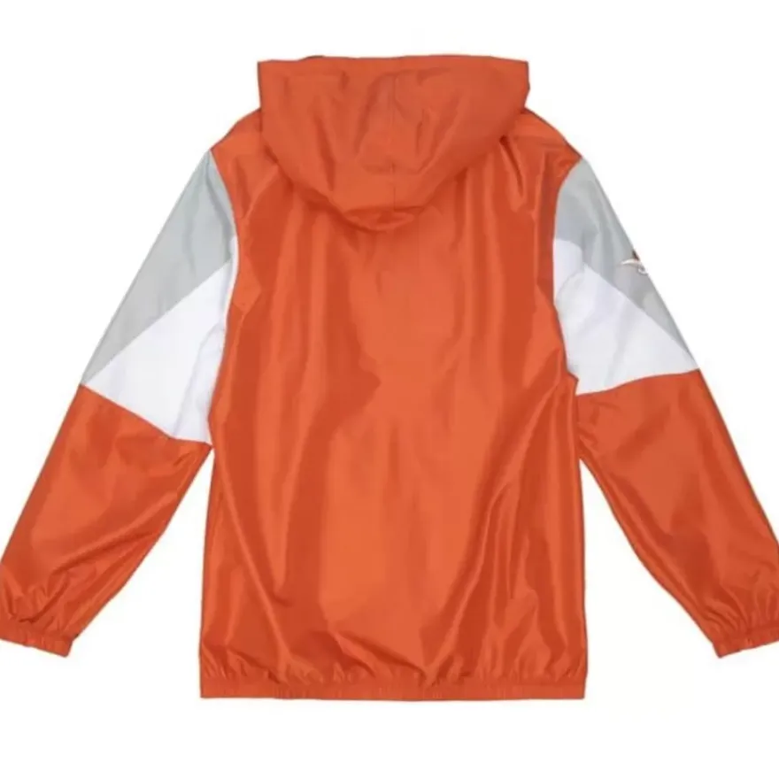 Mitchell & Ness Jackets & Outerwear-Throw It Back Full Zip Windbreaker University Of Texas At Austin