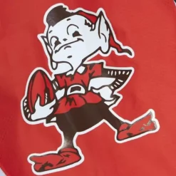 Mitchell & Ness Jackets & Outerwear-Throw It Back Full Zip Windbreaker Cleveland Browns