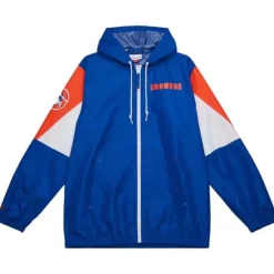 Mitchell & Ness Jackets & Outerwear-Throw It Back Full Zip Windbreaker Denver Broncos