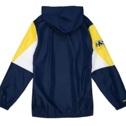Mitchell & Ness Jackets & Outerwear-Throw It Back Full Zip Windbreaker University Of Michigan